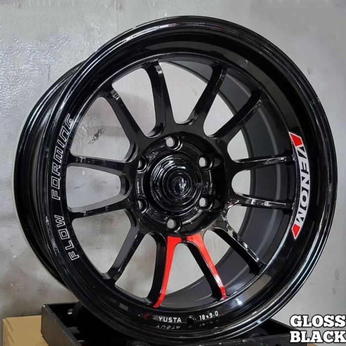 velg racing R18 VENOM 5 YUSTA THAILAND velg ring 18 fortuner pajero