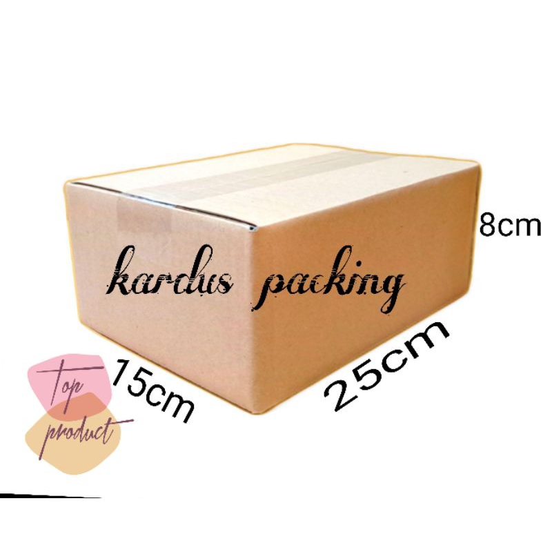 

kardus packing UK 25x15x10