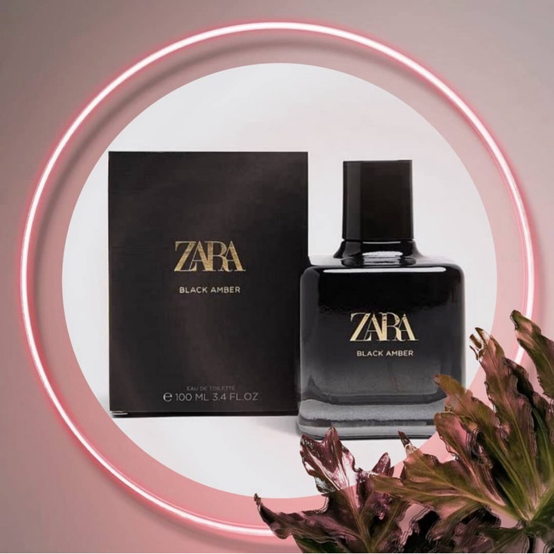 Parfum Original Zara Black Amber For Women 100ml