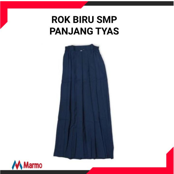 Seragam TYAS - Rok Biru Panjang Sekolah SMP