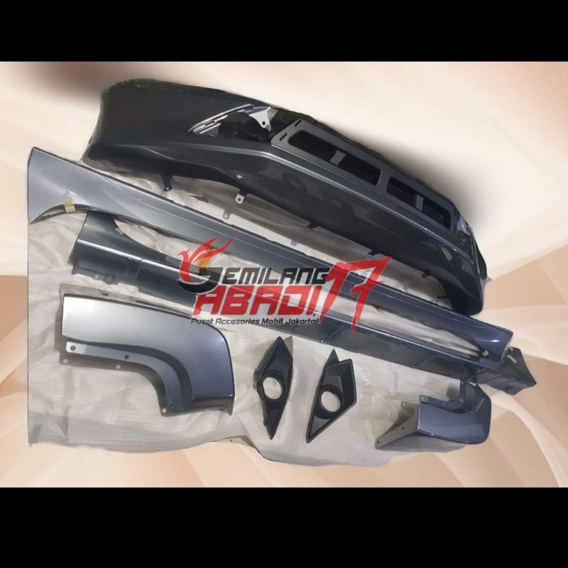 bodykit add on xpander ultimate old 2018 2017 original lengkap cover foglamp