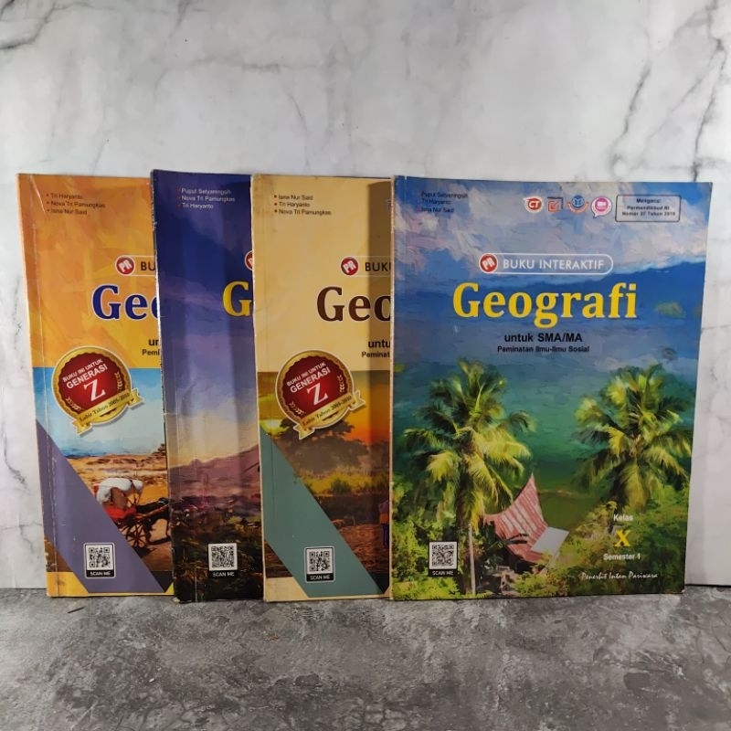Buku Geografi kelas 10, 11, 12, X, XI, XII, SMA, Penerbit Intan Pariwara, Puput Setyaningsih, Tri Ha