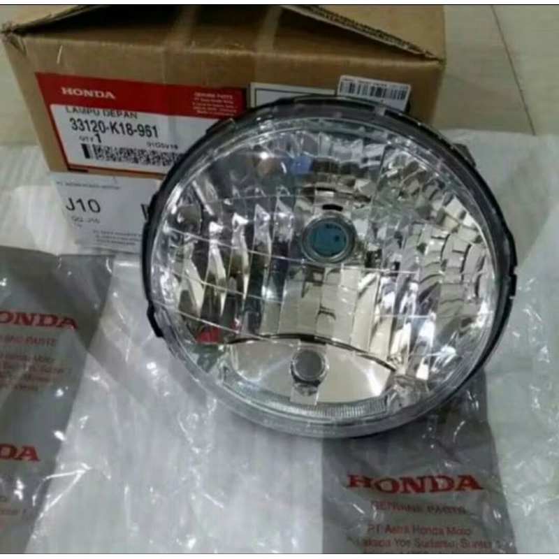 REFLEKTOR LAMPU DEPAN CB150VERZA 33120-K18-961