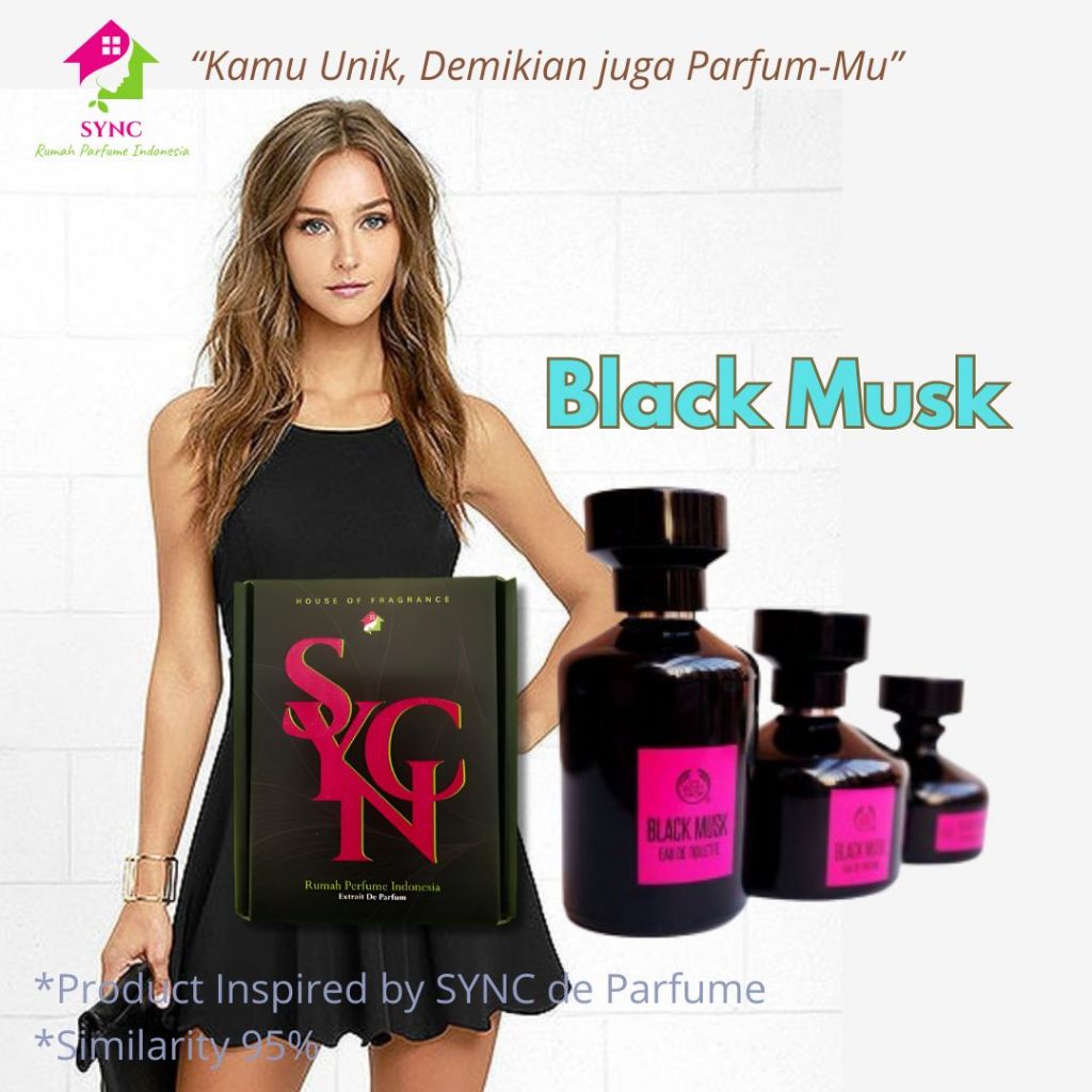 [100% ORIGINAL from Spain] Authentic SYNC de Parfume by Black Musk The Body Shop for women