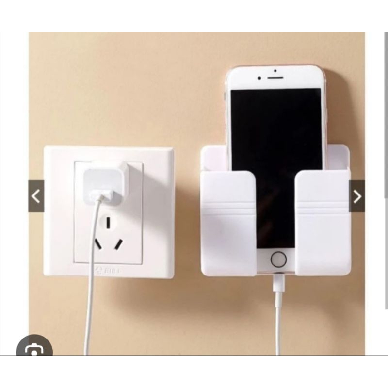Rak Charger Q1 Rak Charger 2 Kait Tempel Rak Gantung Handphone Remote