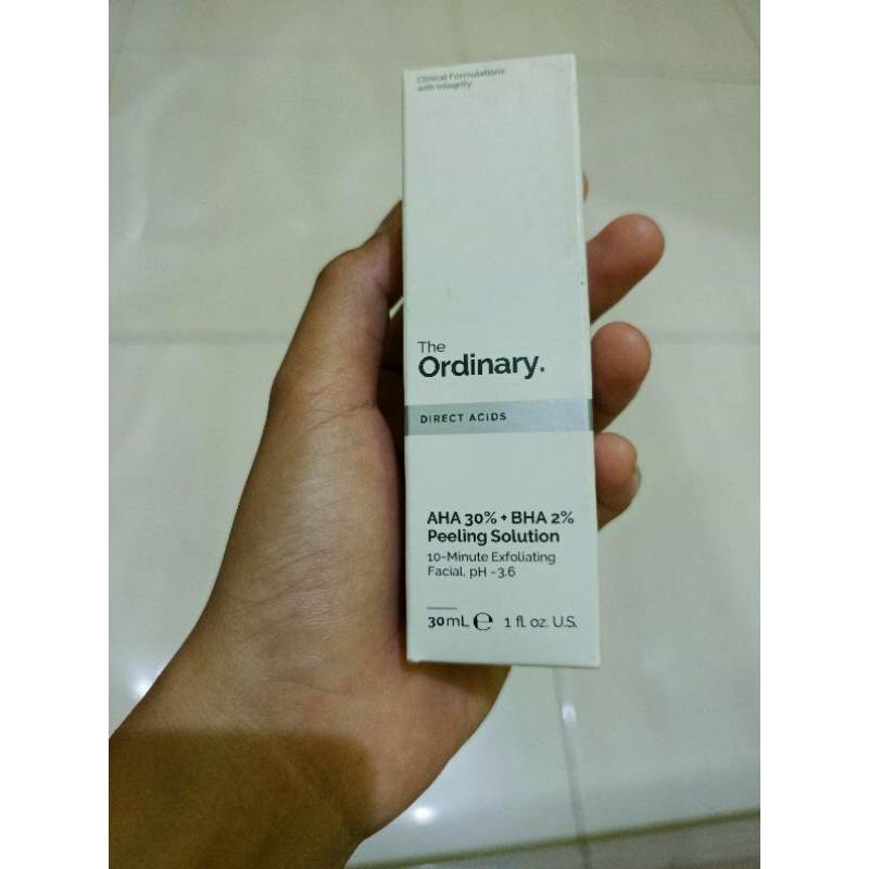 [BenAyu] THE ORDINARY PEELING SOLUTION