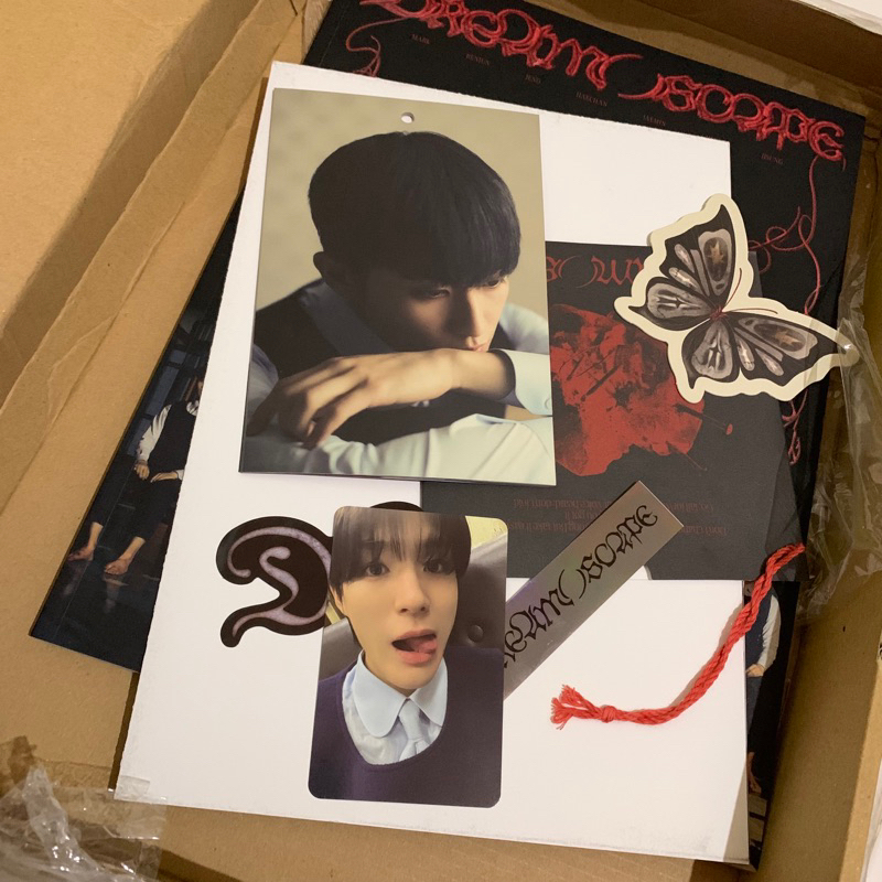 ALBUM NCT DREAM () SCAPE ICANTFEELANYTHING UNSEALD ICFA PC JENO FULLSET