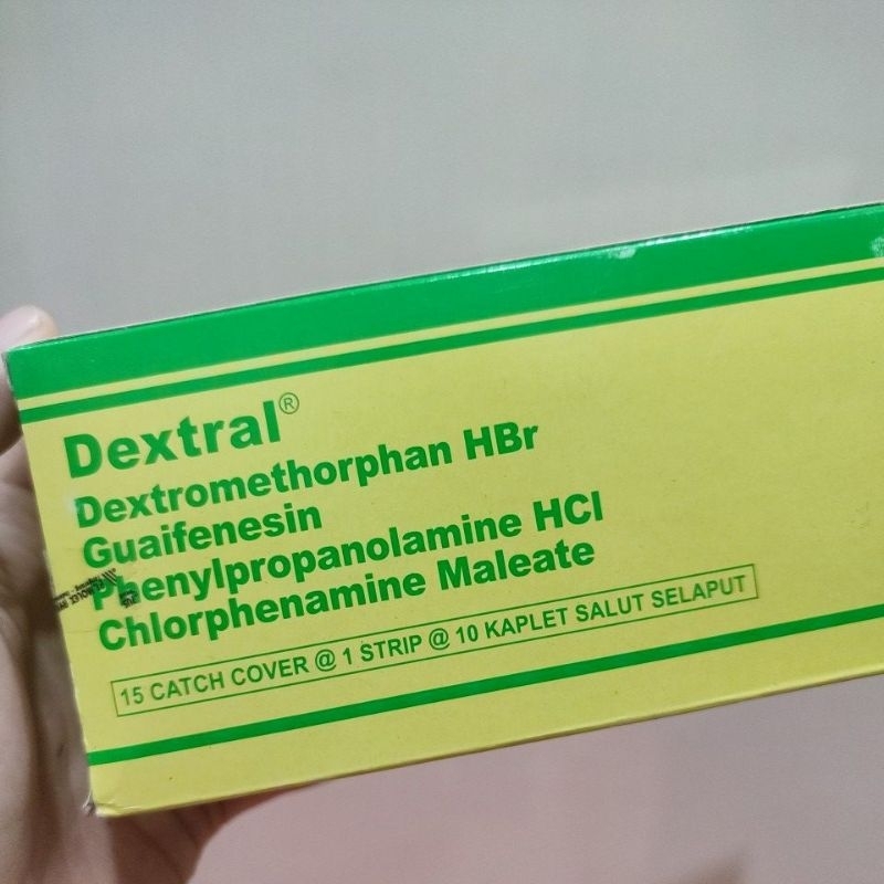 Dextral strip 10 kaplet Flu Batuk Pilek