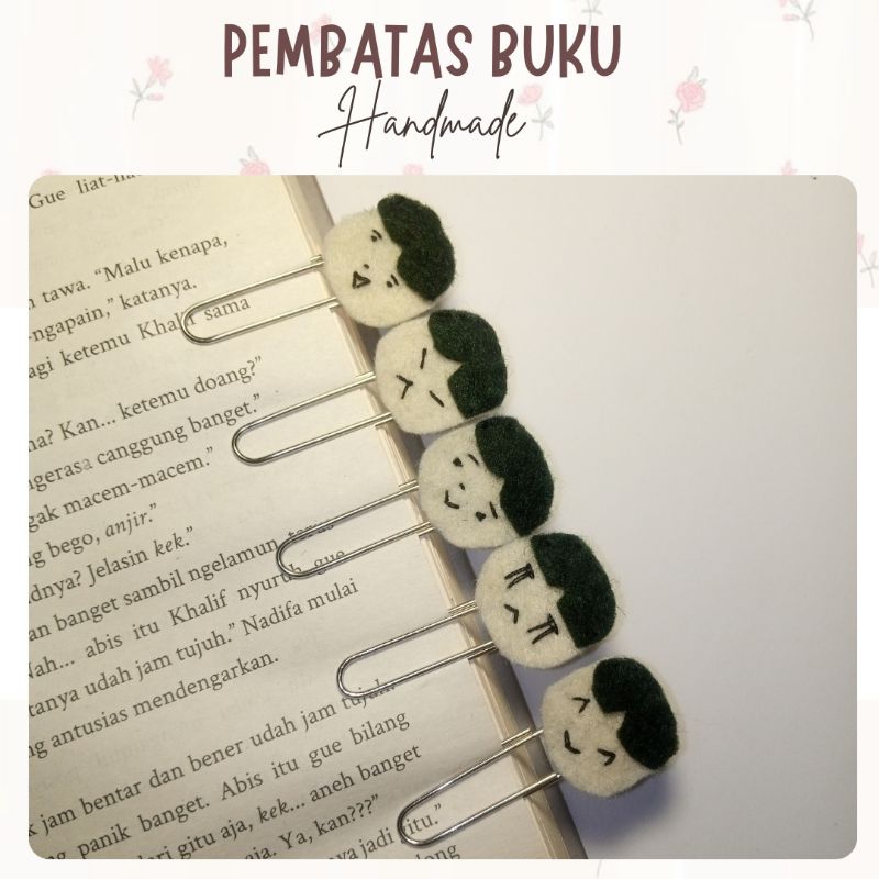 

Penjepit kertas lucu-handmade- edisi karakter