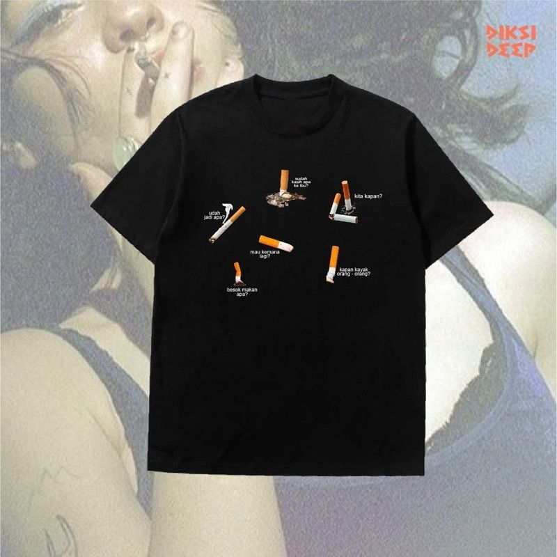 KAOS PUTUNG ROKOK BAJU KATA KATA VIRAL ~FREESTICKER