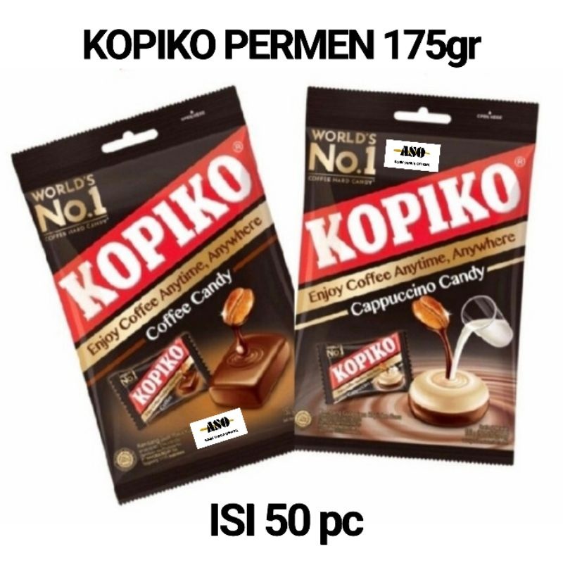 

Permen Kopiko Coffee Candy Permen Kopi 1 Pack Isi 50 pcs 150gr