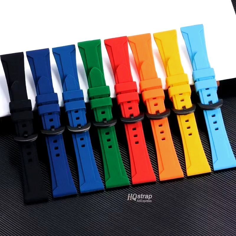 Tali Jam Tangan Alexander Christie Expedition Karet Rubber Halus Strap Tali Jam Tangan Universal 22m