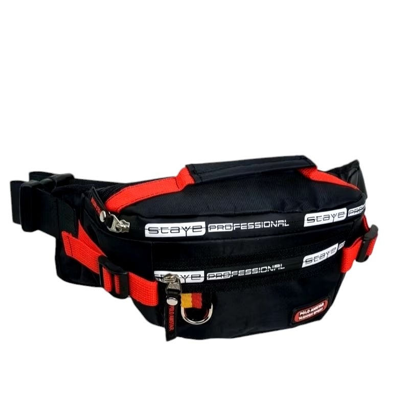 tas pinggang pria tas selempang pria WAISTBAG tas punggung pria waterproof