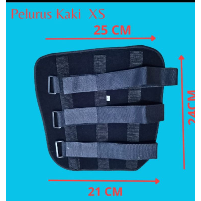 AZO1 Penahan patah tulang kaki betis / terapi pelurus kaki anak / backslab calf / penahan kaki betis