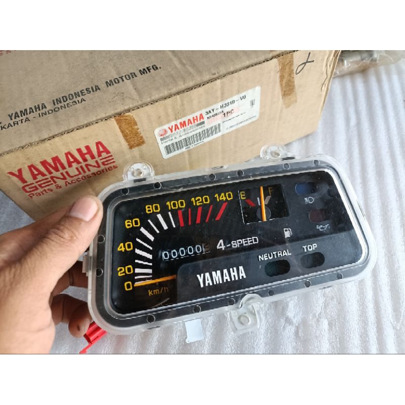 speedometer alfa speedometer yamaha alfa original nos
