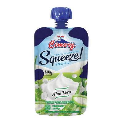 

Cimory Yogurt Squeeze Beraneka Macam Rasa Dengan Kemasan 120g