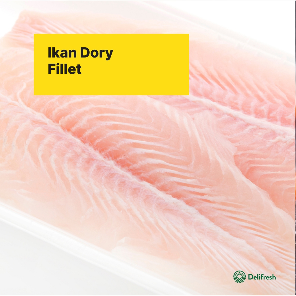 

Delifresh Fish Fillet Dory | Ikan Dori Fillet 1kg