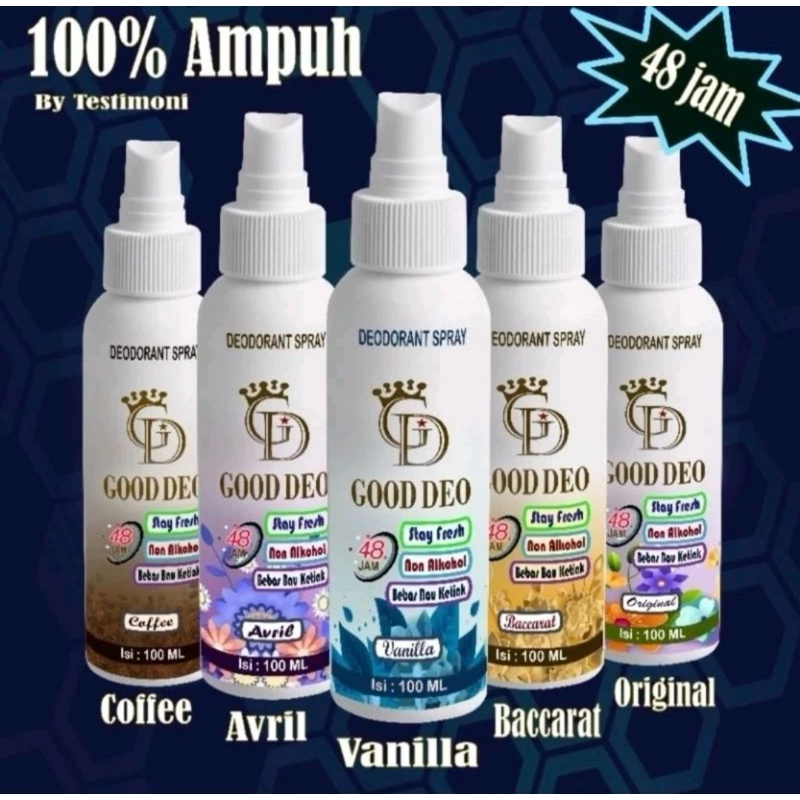 GOOD DEO DEODORANT SPRAY MAKASSAR