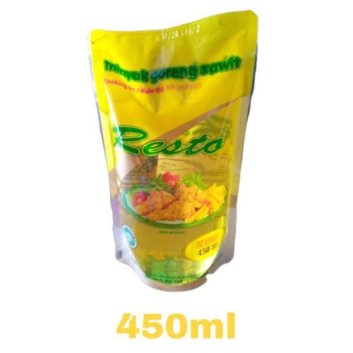 

Resto Minyak Goreng Sawit Refill 450ml - Pcs