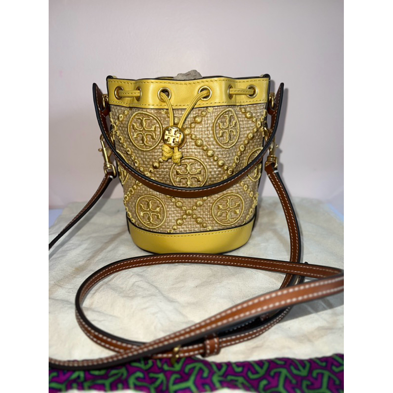 Tas Preloved Tory burch Bucket ori butik