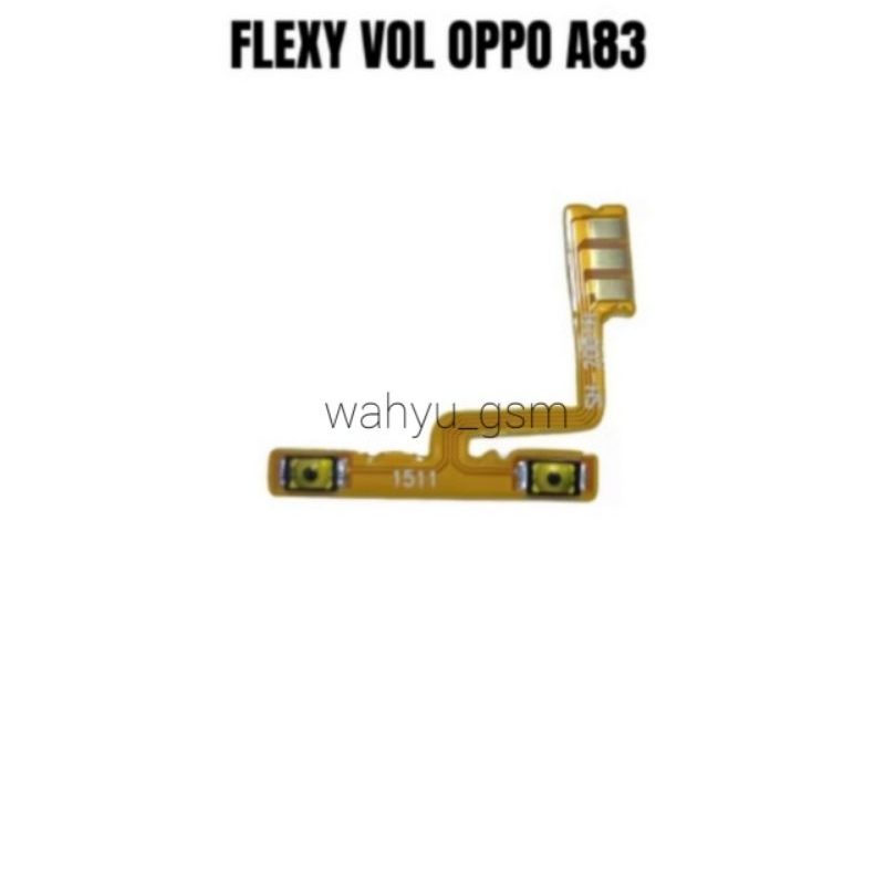 FLEXY VOLUME OPPO A83 Tombol dalam volume oppo a83