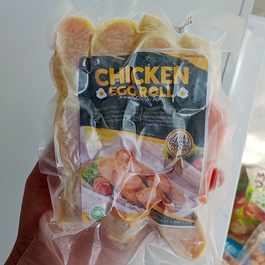 

Ashlan Food Chicken Egg Roll isi 10 pcs Mpasi Bekal Anak Real Food Frozenfood Yogyakarta Jogjakarta