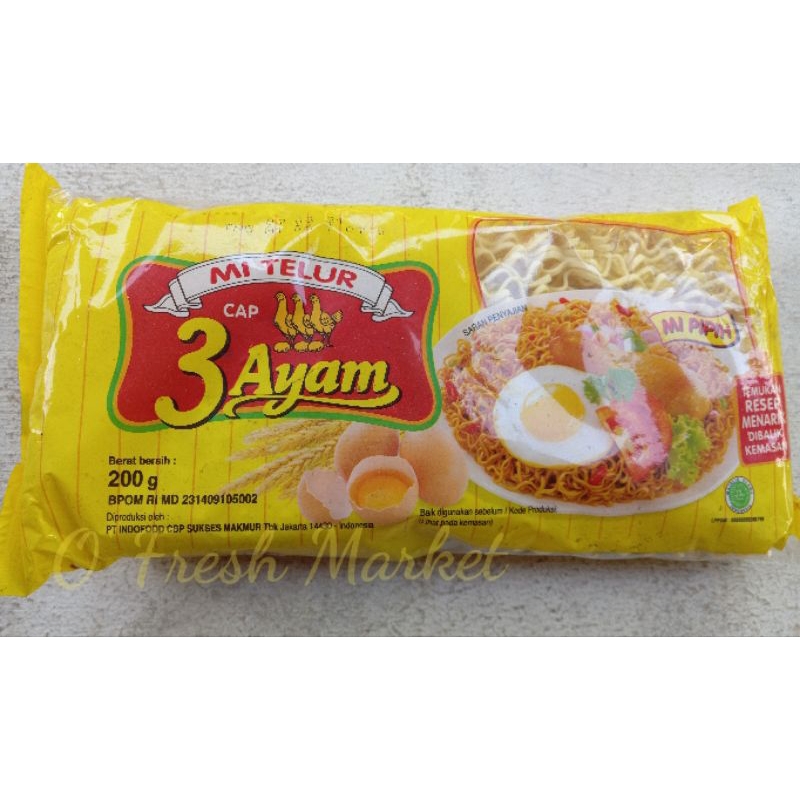 

Mie Telur Cap 3 Ayam || Harga Lebih Murah || Untung 2X Lipat