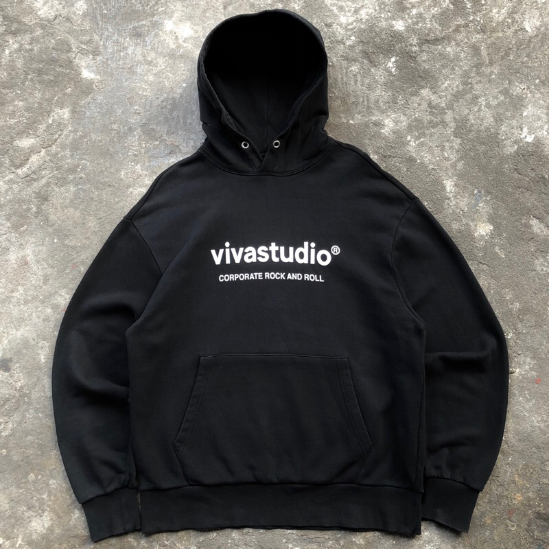 HOODIE VIVASTUDIO BLACK