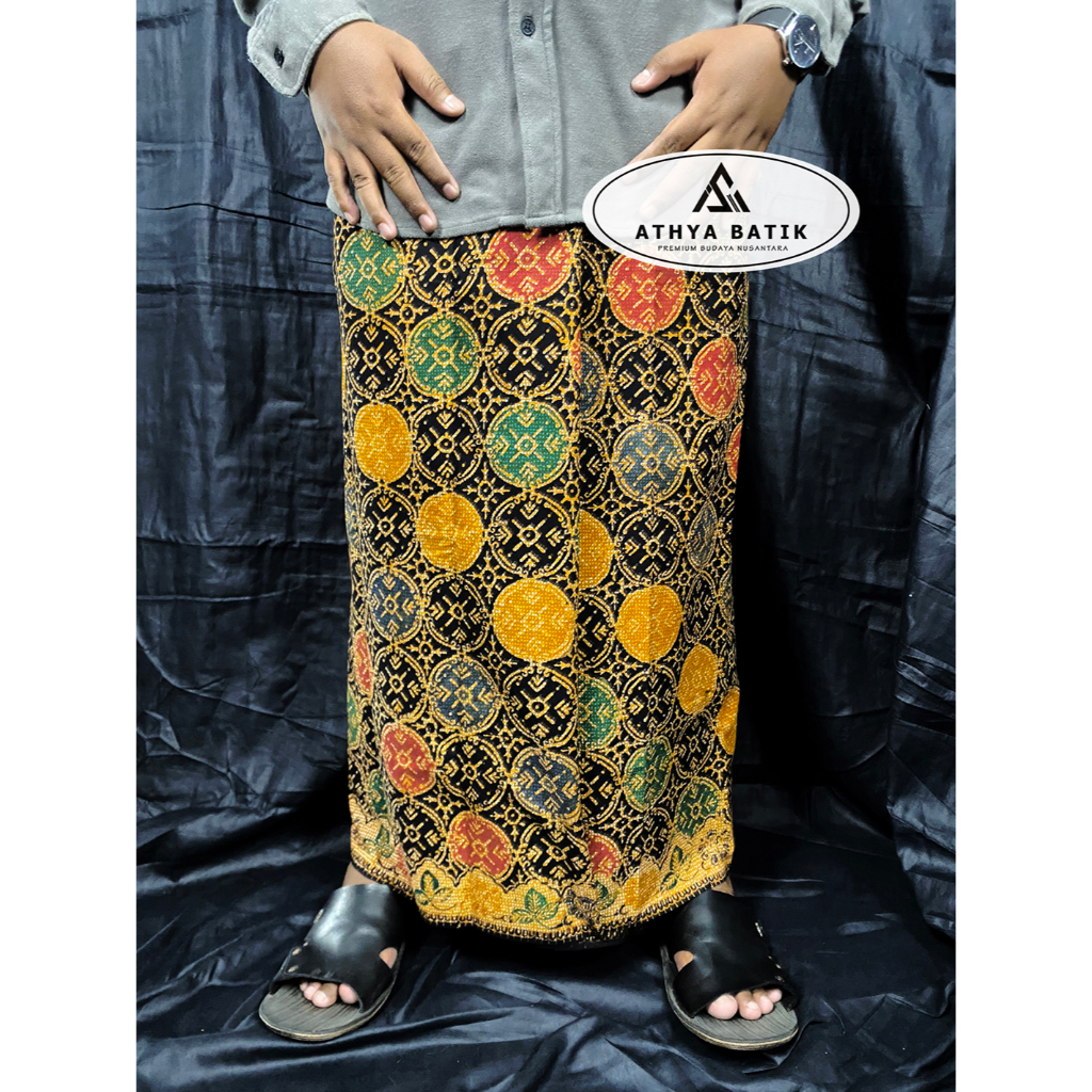 SARUNG KAIN BATIK JLAMPRANG PRIA DEWASA ORIGINAL PREMIUM | SARUNG BATIK JLAMPRANG PEKALONGAN | SARUN