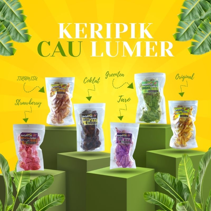 

Keripik Cau Lumer Berbagai Varian Rasa