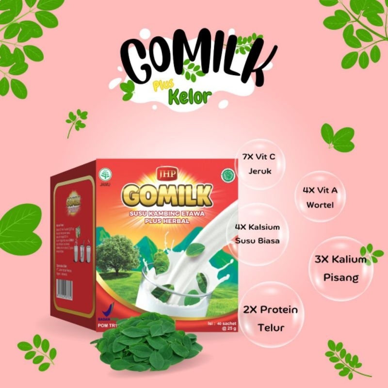 

GOMILK SACHET 1 KG (ISI 40 SACHET) BELI 2 LEBIH MURAH