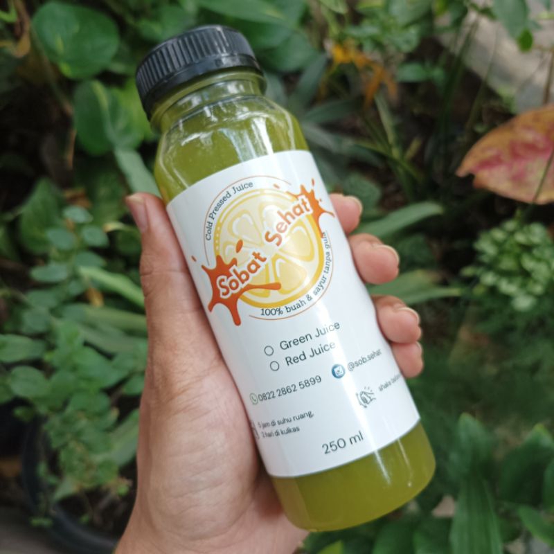 

GREEN JUICE, Jus Sayur dan Buah (Cold Pressed Juice)