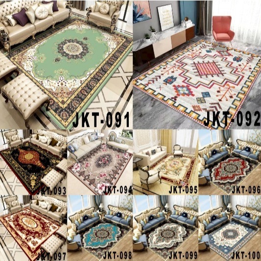 Termurah Motif Karpet Turkey Ukuran 140X200Cm Jkt.051-100