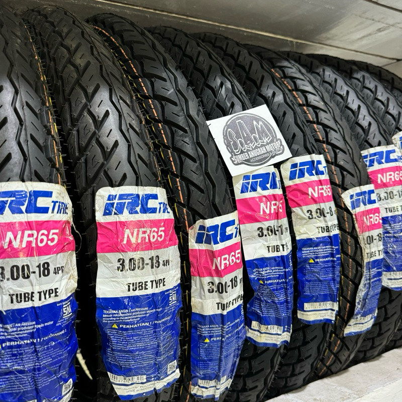 BAN IRC NR 65 UKURAN 300 - 18 RXK RX KING RX-KING RXS RXKING BISA BAN BELAKANG / DEPAN RXKING