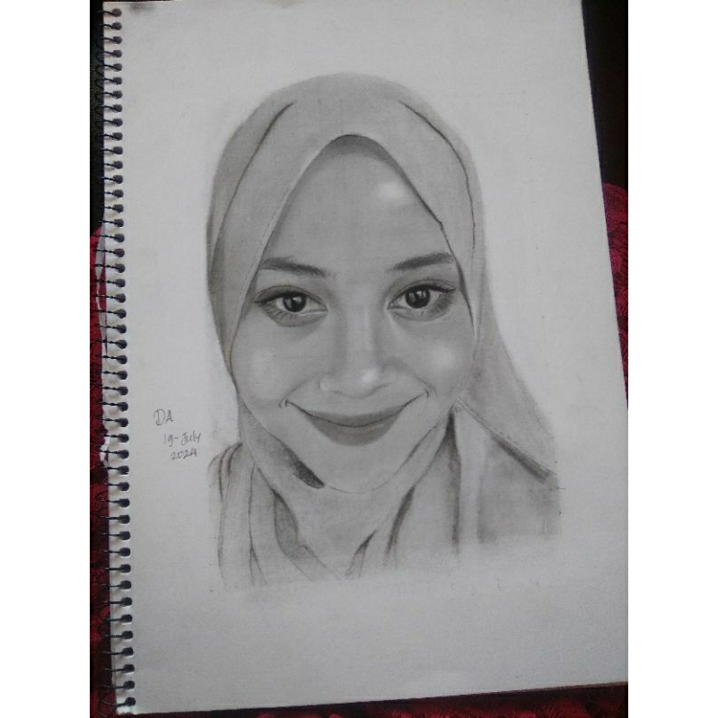 

sketsa wajah Realis