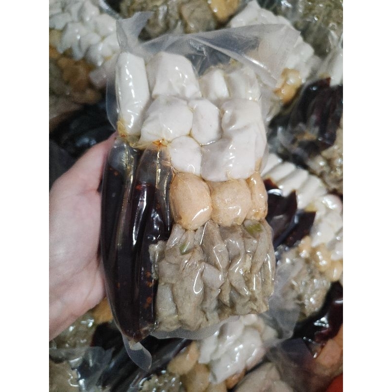 

Pempek Enak Mix isi 30pcs / 3 pack isi 10pcs