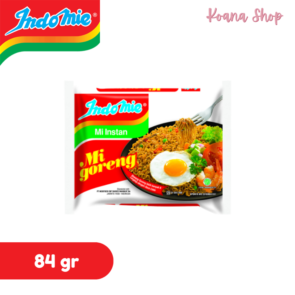 

Indomie Mie Instan Mie Goreng 84 gr