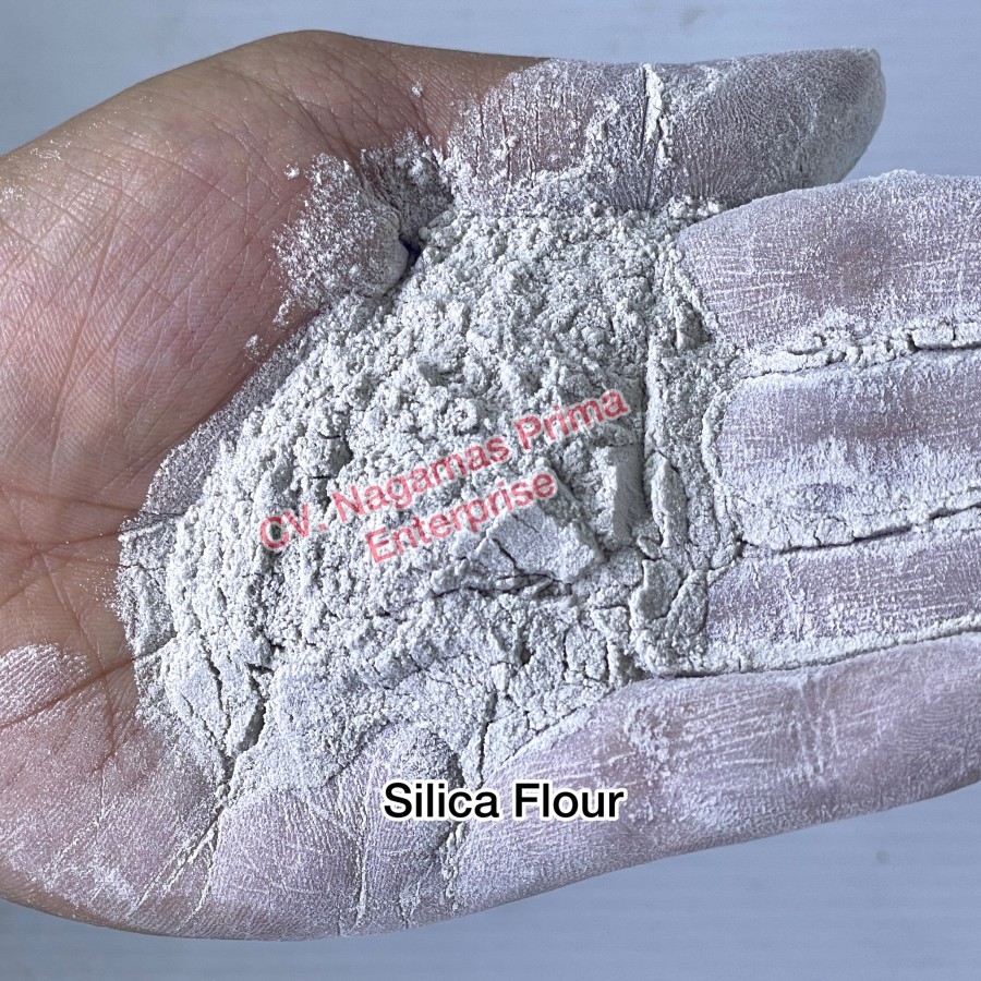 Silica Flour Mesh 200 / Pasir Silika Flour Halus / Pasir Tepung / Filter Air 1 Kg