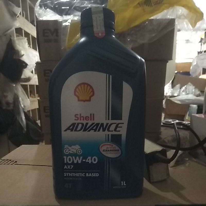 Oli Shell ADVANCE 4T 1 Liter