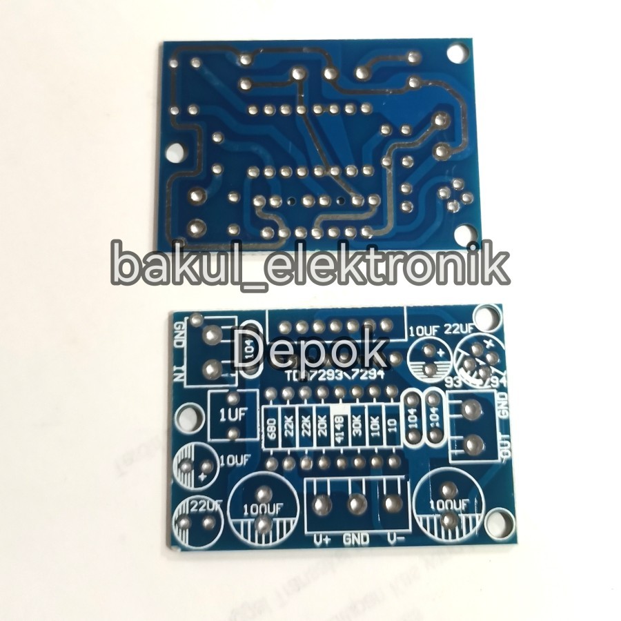PCB power tda7294 7293 mono
