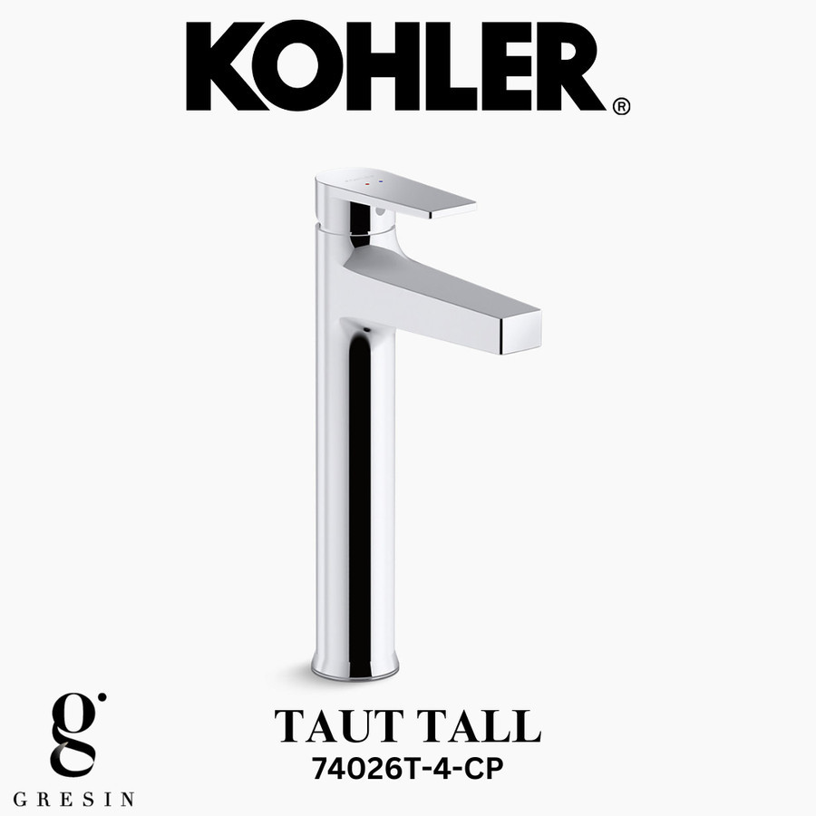 Taut Tall Kohler | 74026T-4-CP | Kran Wastafel Kohler