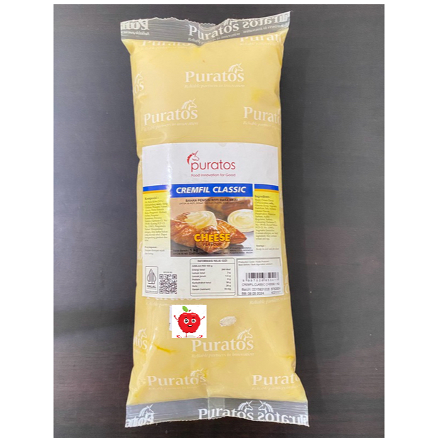 

PURATOS CREAMFIL CLASSIC CHEESE KEMASAN 1 KG / FILLING KEJU