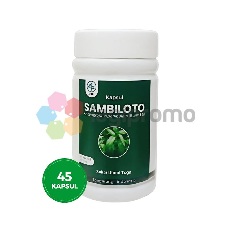 Sekar Utami Toga Sambiloto 45 Kapsul Obat Antivirus Meningkatkan Imunitas dan Daya Tahan Tubuh