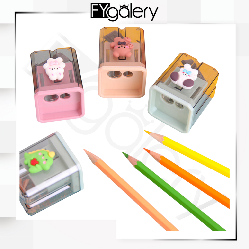 

FYGALERY HL0710 Rautan Pensil 2 lubang Karakter Serutan Pensil / Perlengkapan Sekolah Alat Tulis Kantor Raut Karakter Lucu Raut Fancy Double Hole Y1982