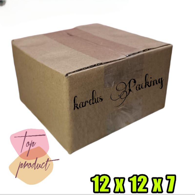 

kardus packing 12x12x7 kardus kecil kardus besar
