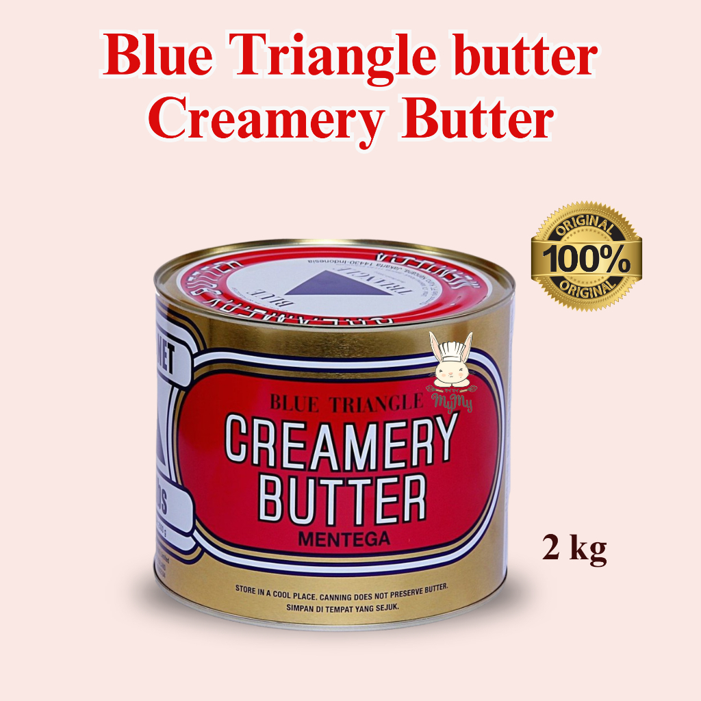 Blue Triangle Butter | Mentega Segitiga Biru 2Kg Butter Segitiga