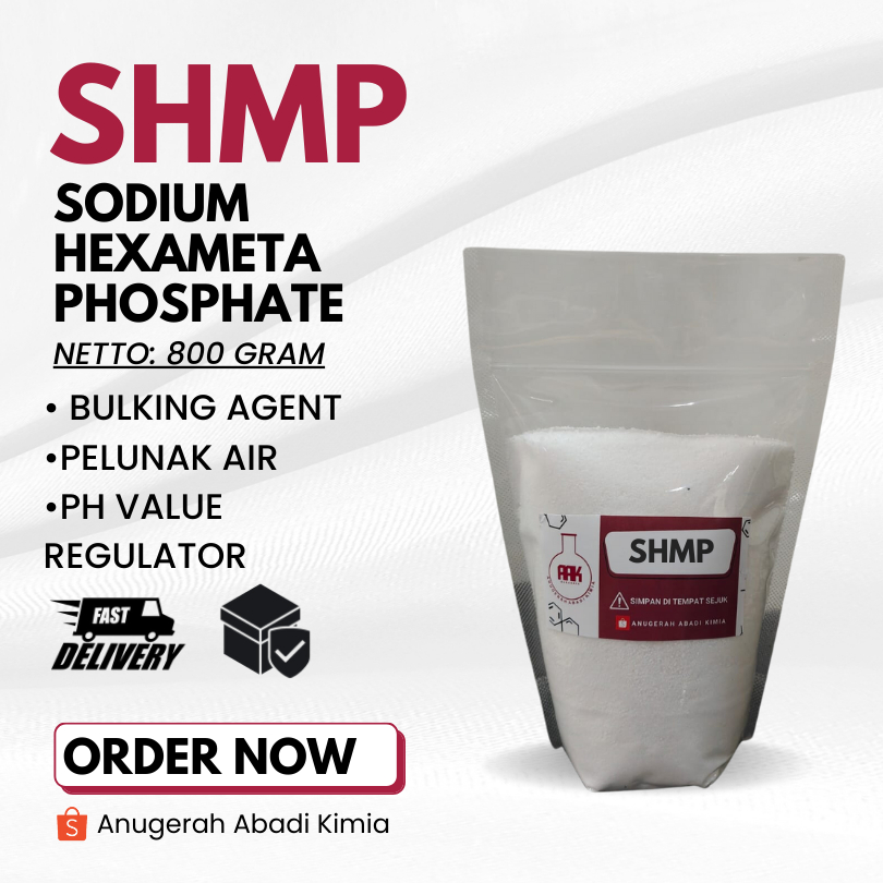 

SHMP / Sodium Hexametaphosphate 800 Gram Ex China