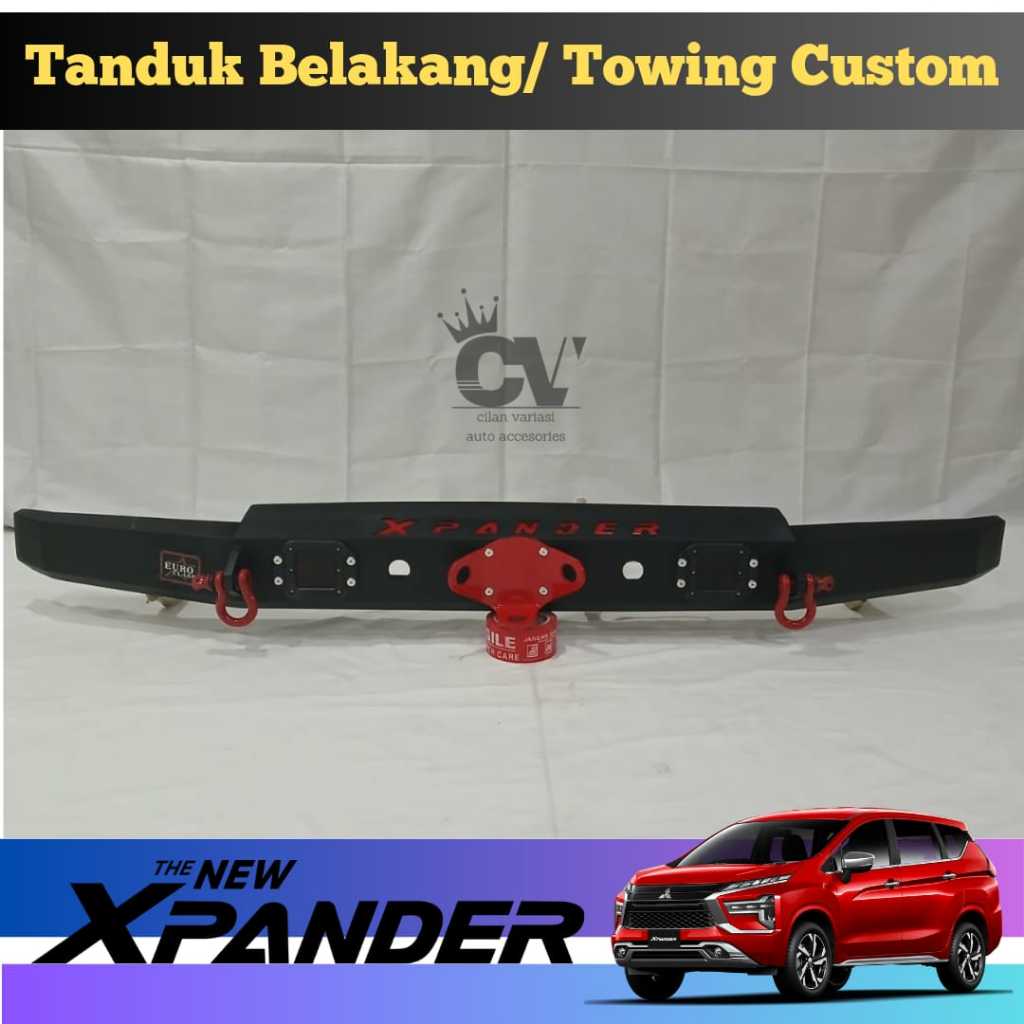 Towing Tanduk Pengaman Bumper Belakang Model Custom Xpander 2017 - 2022