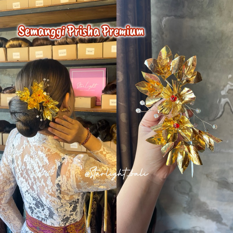 STARLIGHT BALI - Semanggi Prisha Premium / Aksesoris Rambut / Semanggi Bali / Aksesoris Bali