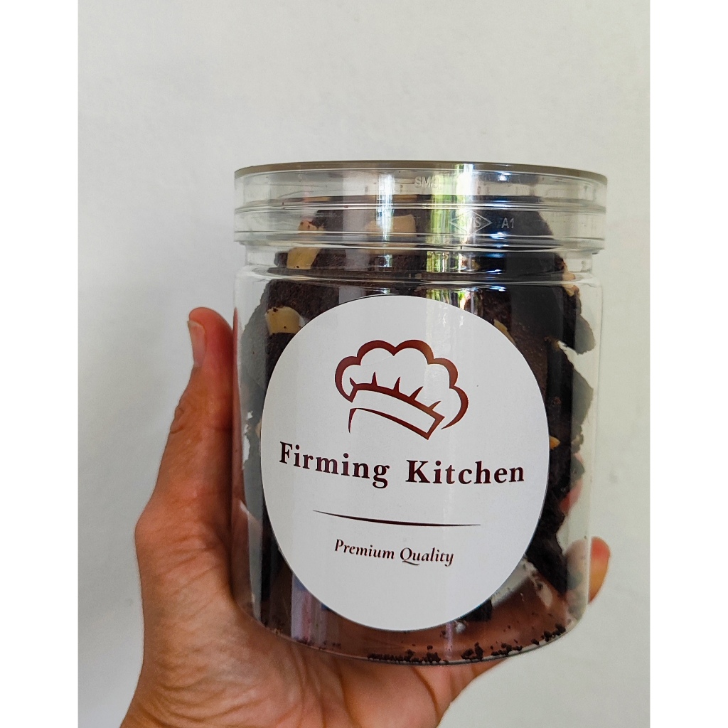 

Crispy brownies kemasan toples 500 ml